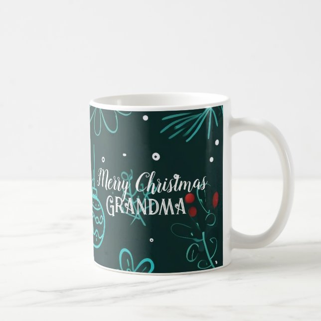 Mug Joyeux Noël grand-mère (Droite)
