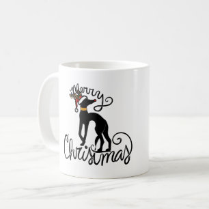 Mug Joyeux Noël Greyhound Reindeer