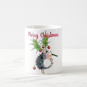 Mug Joyeux Noël Holly Hedgehog