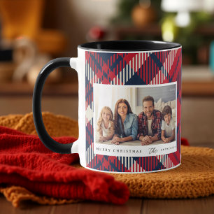 Mug Joyeux Noël Joyeux Noël personnalisé Photo de fami