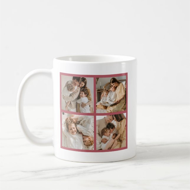 Mug Joyeux Noël lumineux et festif  (Gauche)