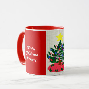 Mug Joyeux Noël maman Arbre Décoré Musique