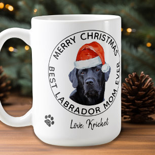 Mug Joyeux Noël Meilleur Labrador Maman Ever Black Lab