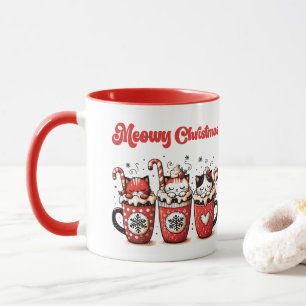 Mug joyeux noël miaou