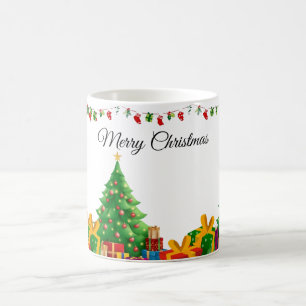 Mug Joyeux Noël moderne père Noël