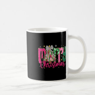 Mug Joyeux Noël Noël Noël Noël Arbre Coquette Bow Fami