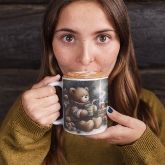 Mug Joyeux Noël Ours en peluche