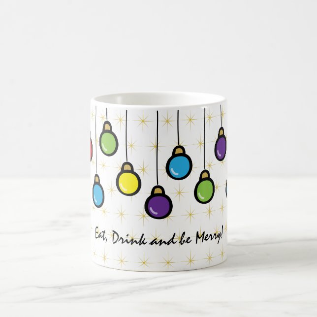 Mug Joyeux Noël pendants ornements (Centre)