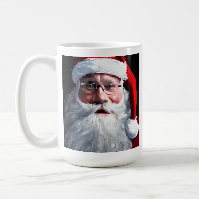 Mug Joyeux Noël Père Noël Noël (Gauche)