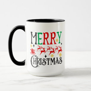 Mug Joyeux Noël Père Noël Sleigh-61049 T-Shirt