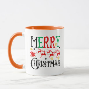 Mug Joyeux Noël Père Noël Sleigh-61049 T-Shirt