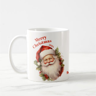 Mug Joyeux Noël Père Noël Vintage