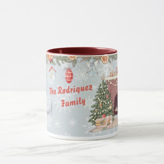 Mug Joyeux Noël personnalisé (Centre)
