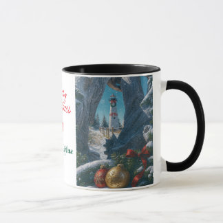 Mug Joyeux Noël Phares de Crisp Point
