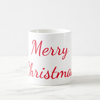 Mug Joyeux Noël Red Typographie