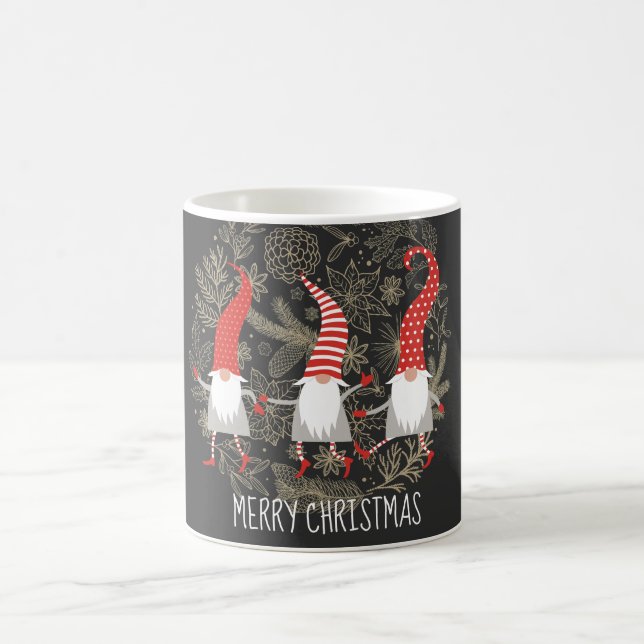 Mug Joyeux Noël Rouge Noir (Centre)