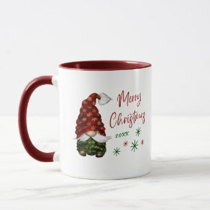 Mug Joyeux Noël Rustique Pays Gnome Fun Holiday