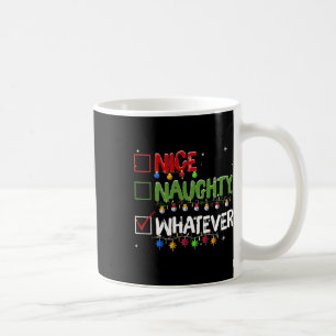Mug Joyeux Noël Santa Claus quoi qu'il en soit