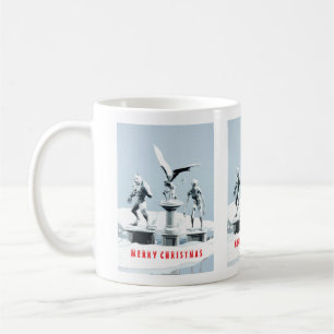 Mug Joyeux Noël. Sculptures de glace monstrueuses