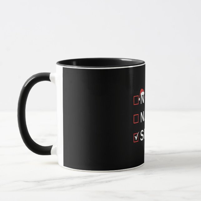 Mug Joyeux Noël Skibidi drôle Gen Alpha  (Gauche)