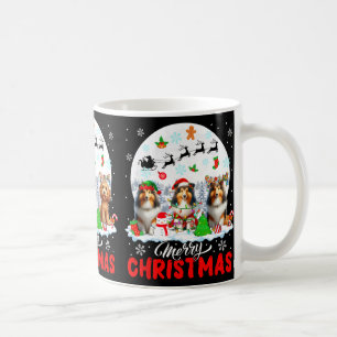 Mug Joyeux Noël Trois gribouillis de rennes de Père No