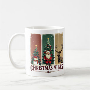 Mug Joyeux Noël Vibes seulement Noël