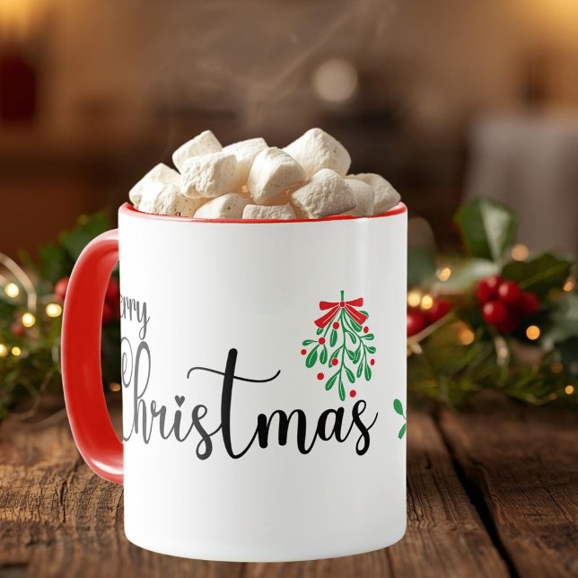 Mug Joyeux nom personnel de Noël (Créateur téléchargé)