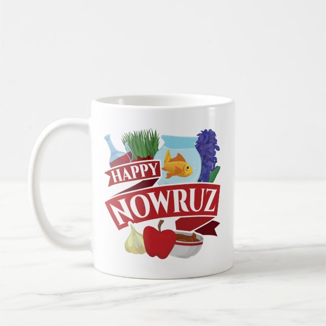 Mug Joyeux Nowruz Nouvel An persan (Gauche)
