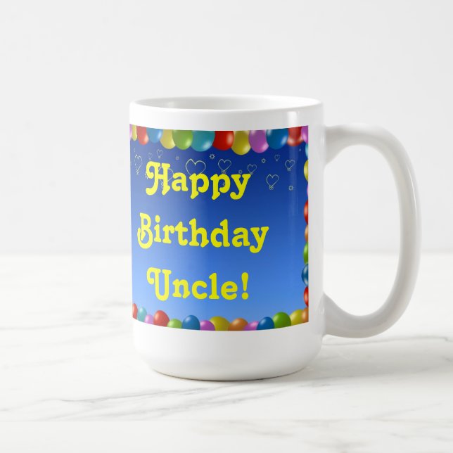Mug Joyeux oncle d'anniversaire (Droite)