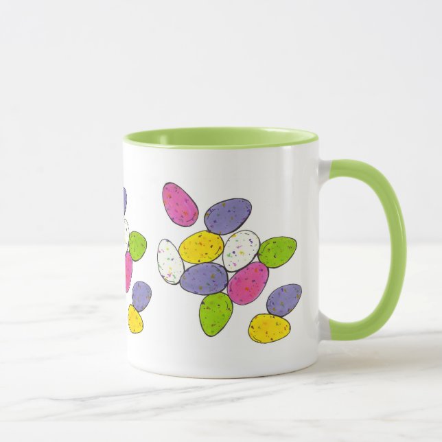 Mug Joyeux Panier de Pâques Poudre Oeufs de bonbons Mu (Droite)
