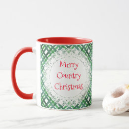 Mug Joyeux Pays Noël Vintage Style Cadeau