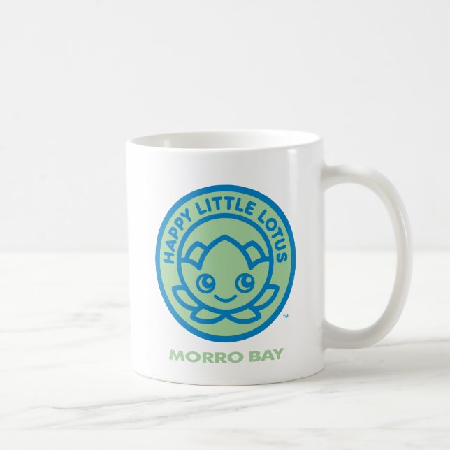 Mug Joyeux Petit Lotus, Morro Bay, (Droite)