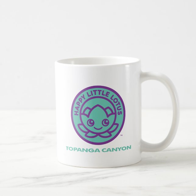Mug Joyeux Petit Lotus, Topanga Canyon, (Droite)
