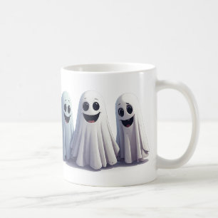Mug Joyeux Petits Amis Fantômes Célébration d'Hallowee