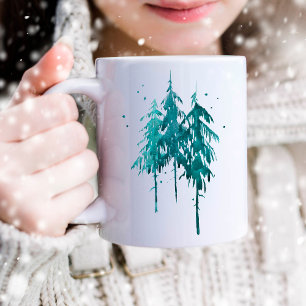 Mug Joyeux petits pins de Noël