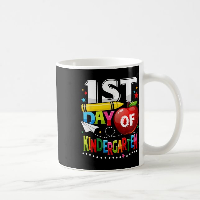 Mug Joyeux premier jour de maternelle professeur amusa (Droite)