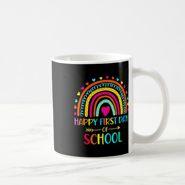 Mug Joyeux premier jour d'école arc-en-ciel Byck à l'é (Droite)