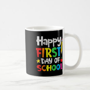 Mug Joyeux premier jour d'école Bienvenue Byck à l'éco