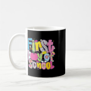 Mug Joyeux premier jour d'école Bonjour professeur Enf