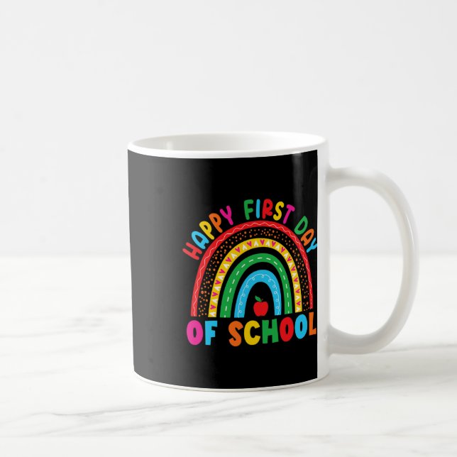 Mug Joyeux premier jour d'école enseignant Byck à l'éc (Droite)