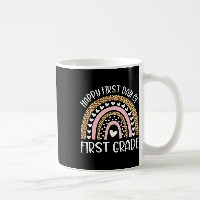 Mug Joyeux premier jour d'enseignant de 4e année retou (Droite)
