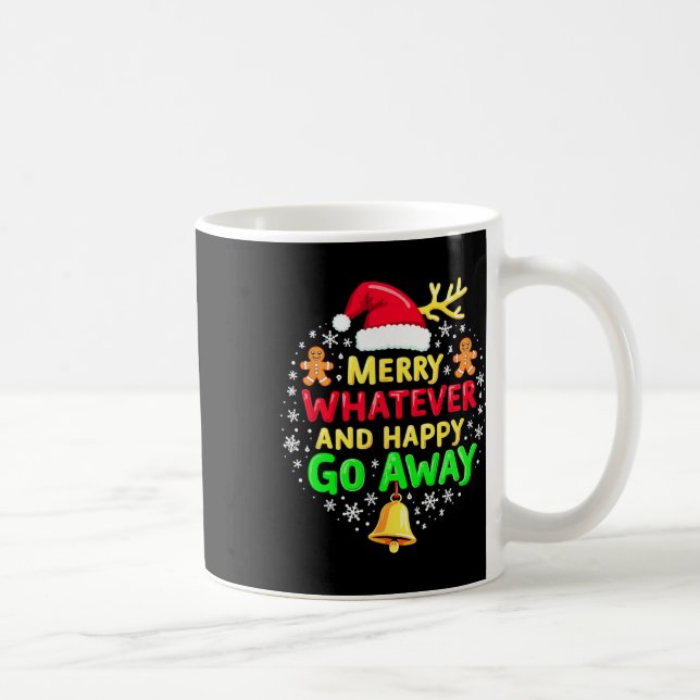 Mug Joyeux Quote de Noël drôle Citation de Noël laid N (Droite)