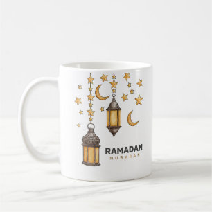 Mug Joyeux Ramadan Moubarak   Ramadan Kareem Gold Musu