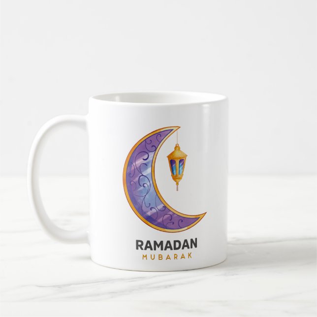 Mug Joyeux Ramadan Moubarak | Ramadan Kareem Gold Musu (Gauche)