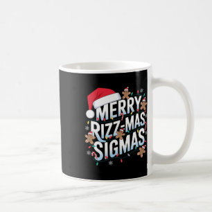 Mug Joyeux Rizz Mas Sigmas Funny Alpha Noël Père Noël