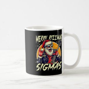 Mug Joyeux Rizzmas Noël Cool Père Noël Sungles Xm