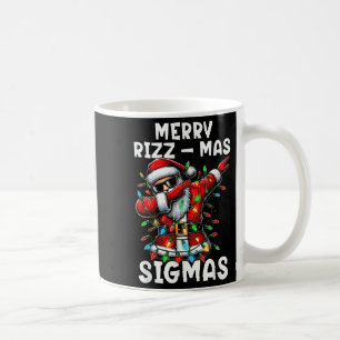 Mug Joyeux Rizzmas Sigmas Dabbing Dabbing Santa Claus