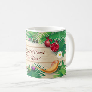 Mug Joyeux Rosh Hashanah Jour de l'an Honey & Apple