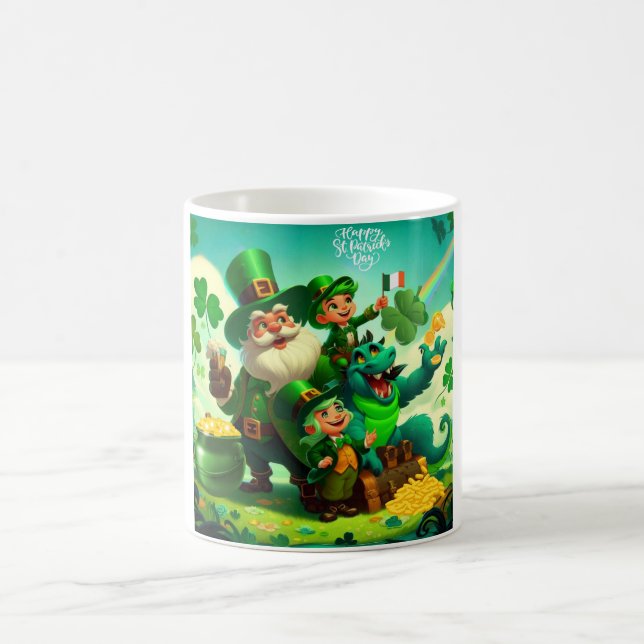 Mug Joyeux Saint Patrick's Day coloré (Centre)