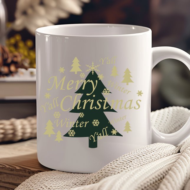 Mug Joyeux sapin de Noël décoré (Créateur téléchargé)